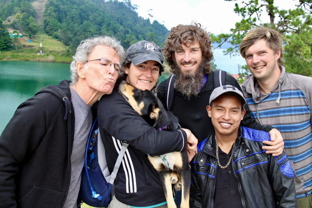 laguna internacional, Guatemala with family and friends