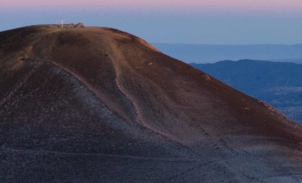 Escarcha en Pico Mayor