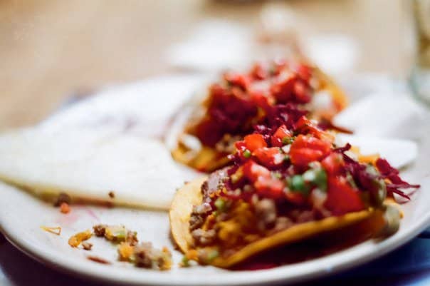 Tostadas guatemaltecas