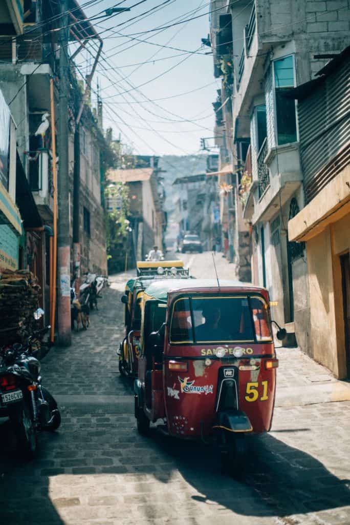 Tuc Tuc en San Pedro la Laguna, Lago de Atitlán