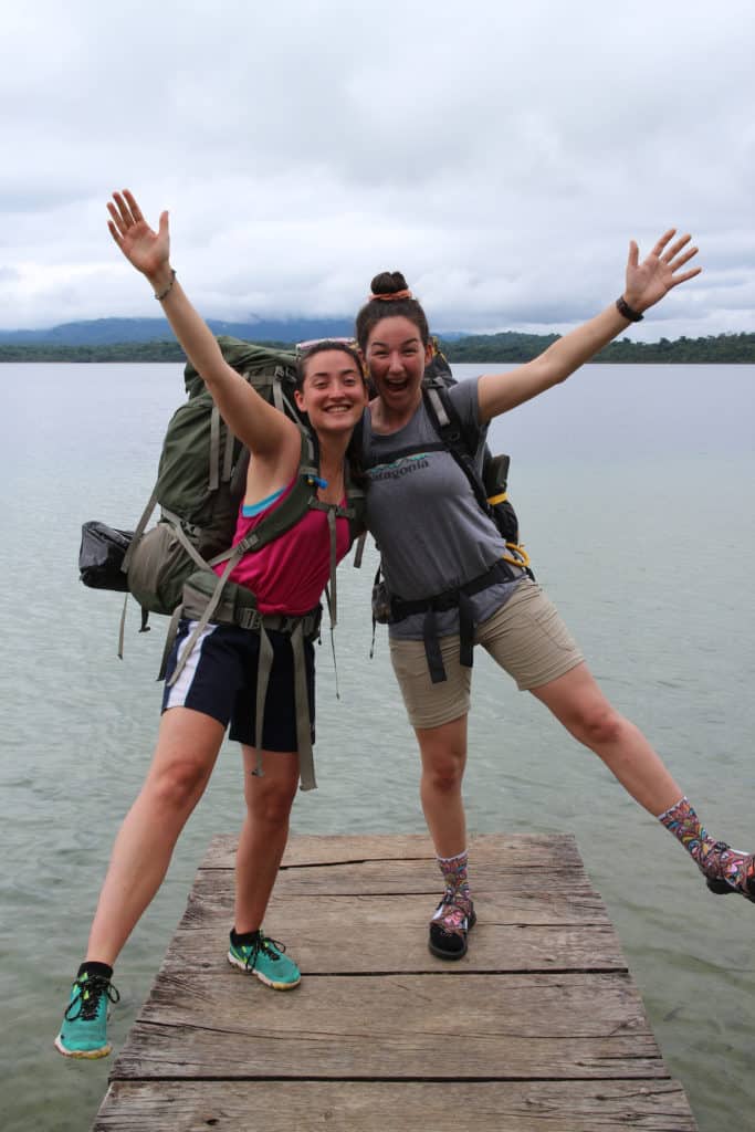 First dock at Laguna Lachuá National Park