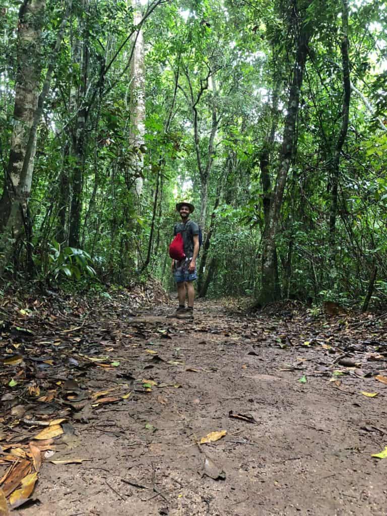 Trail to Laguna Lachuá