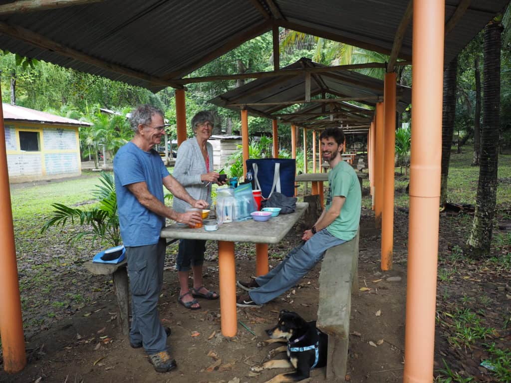 Picnic at Balneario El Boquerón