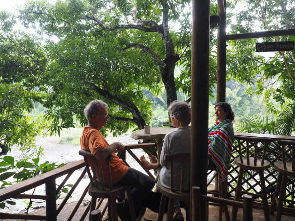 Looking over the River Sauce. Morning at El Boquerón