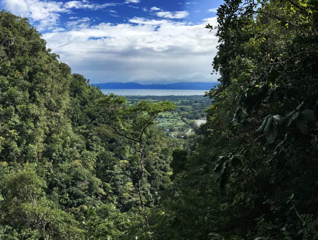 Vista desde Mirador 1 en Reserva Natural Cañon Seacacar
