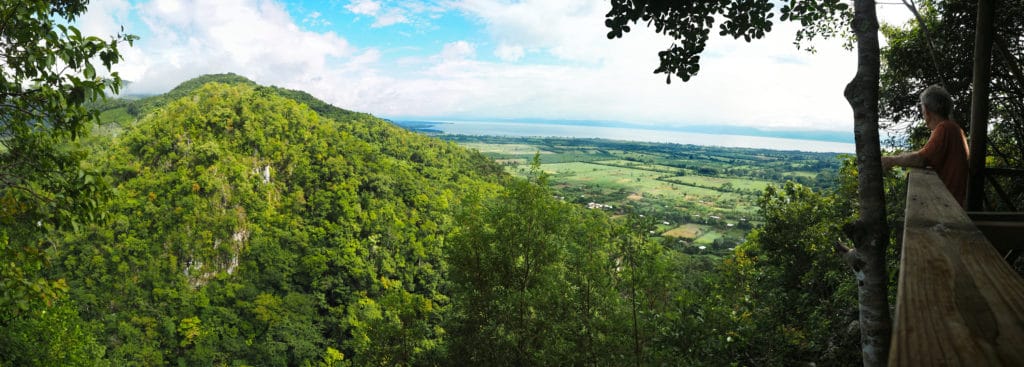 View from the second overlook at Reserva Natural Cañon Seacacar