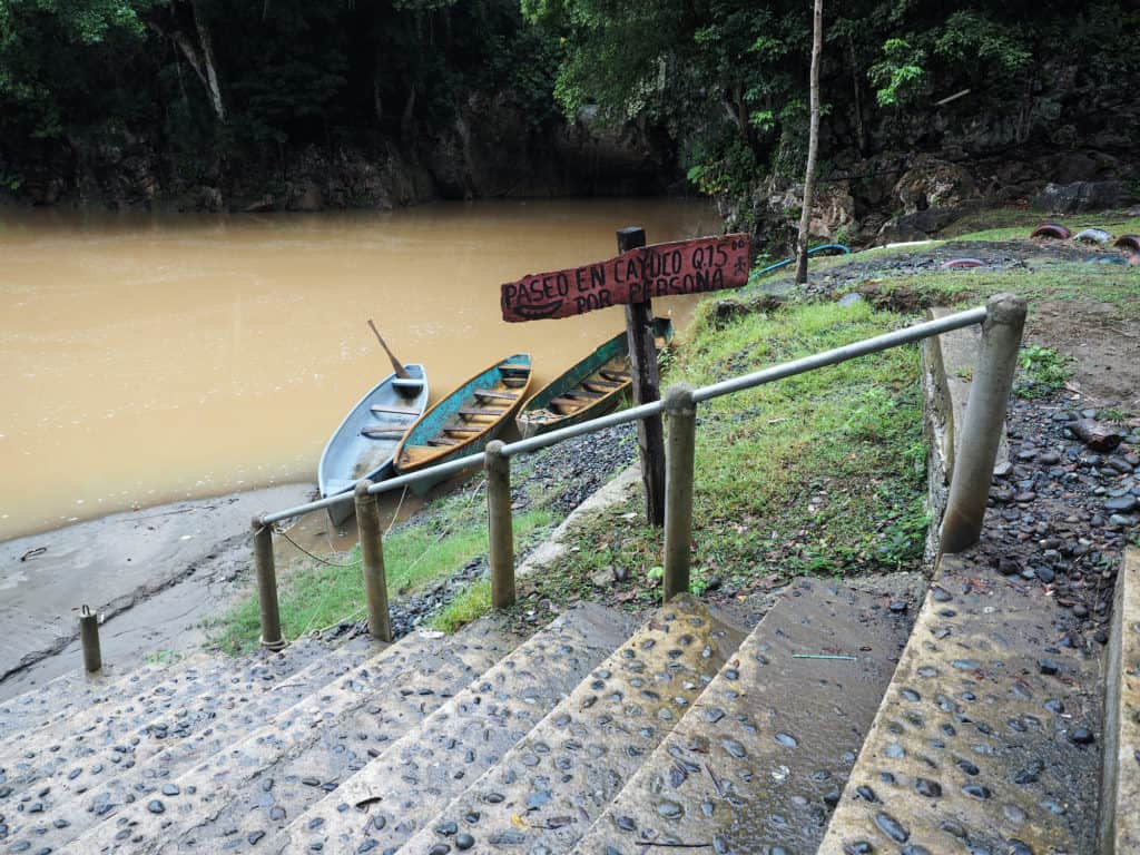 Canoe Tour at Balneario El Boquerón