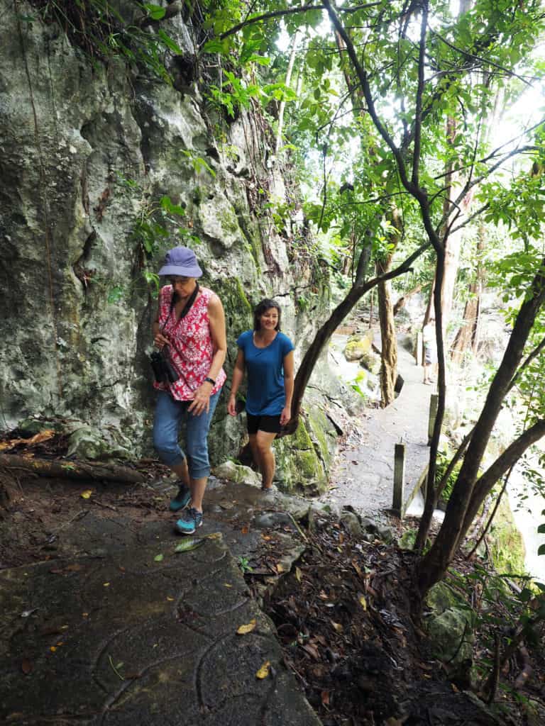 HIking at Reserva Natural Cañon Seacacar