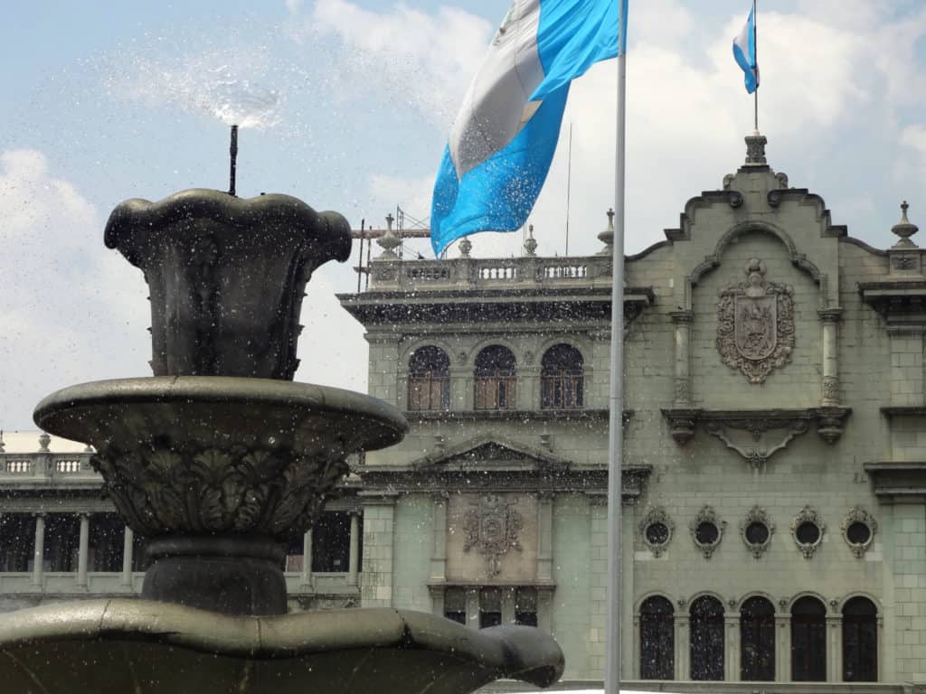 The National Palace of Guatemala