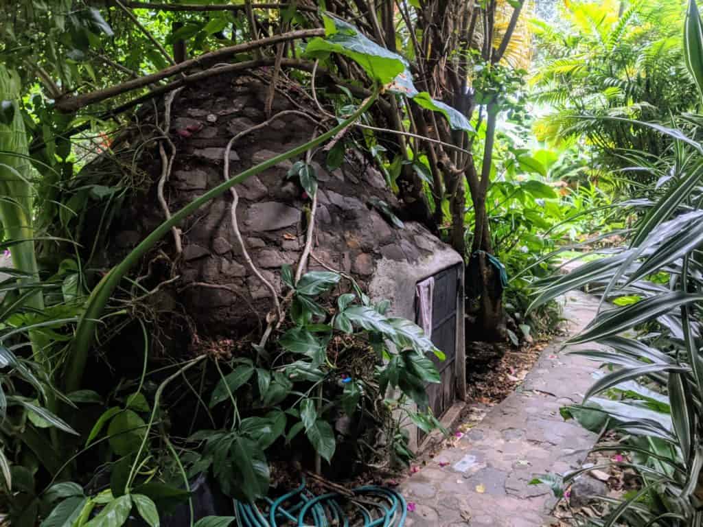 Sauna maya de Temazcal en Santa Cruz la Laguna