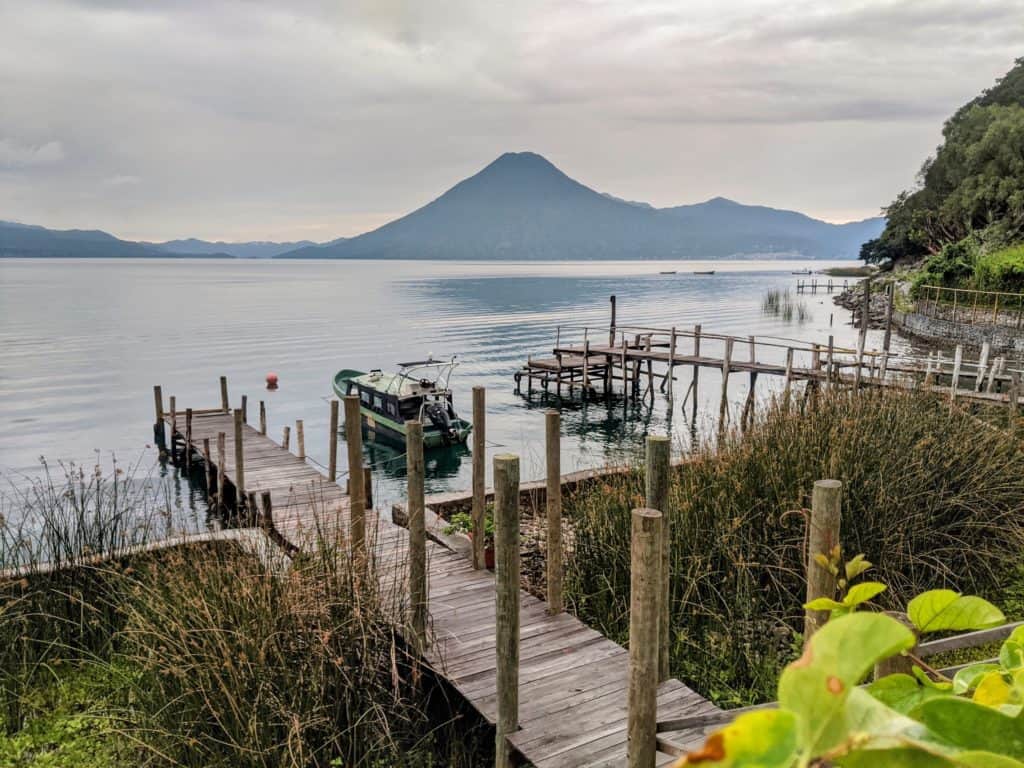 Tranquil spot for practicing yoga in Santa Cruz la Laguna