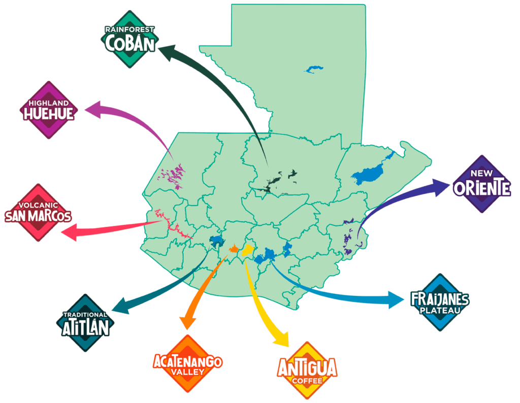 Guatemalan Coffee Regions