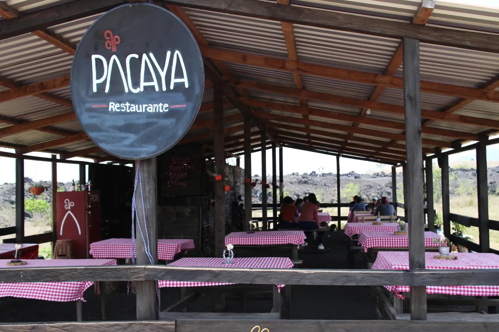 Restaurante Pacaya en la Finca el Amate